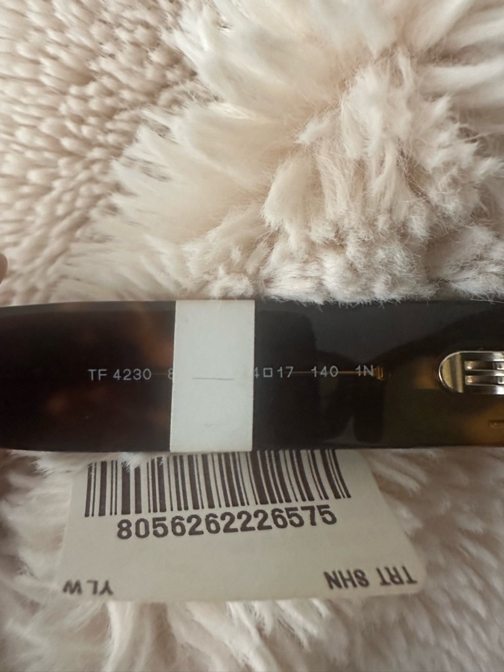 Tiffany & Co. Tiffany TF 4230 8015/7 glasses with Amber Lenses; NWT - Picture 6 of 8